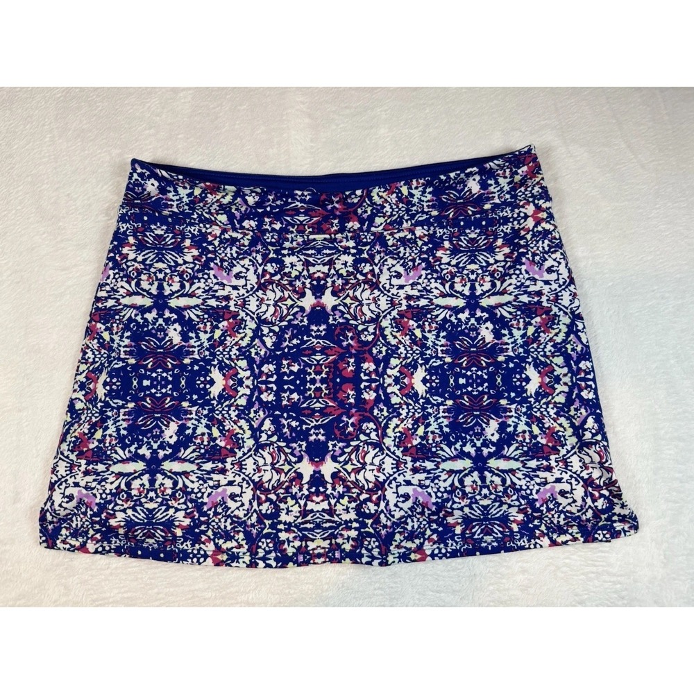 Tranquility Colorado Clothing Stretch Skort Bluish Purple Pink Whit Women Medium